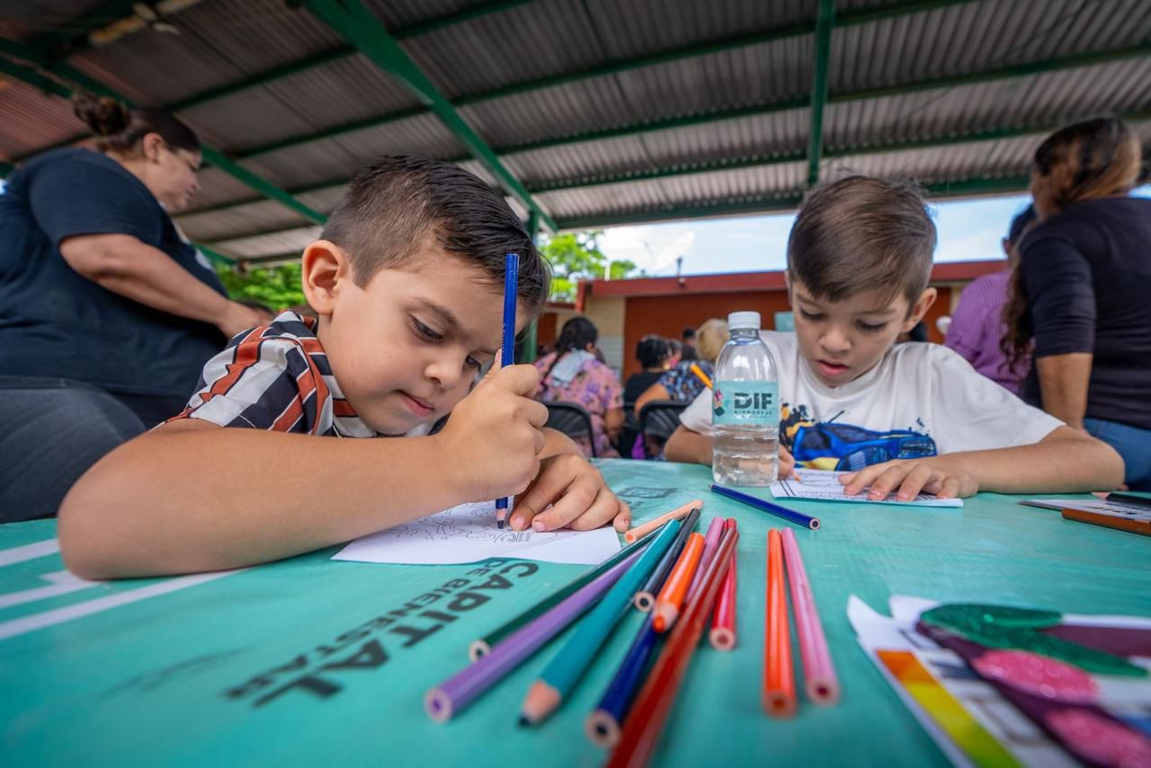 jornada de servicios de DIF Bienestar Culiacán a la comunidad de La Campana