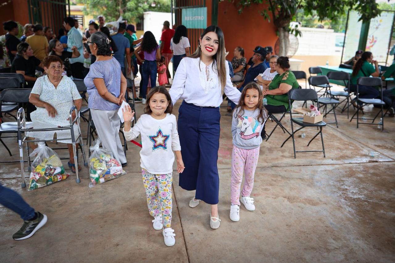 jornada de servicios de DIF Bienestar Culiacán a la comunidad de La Campana