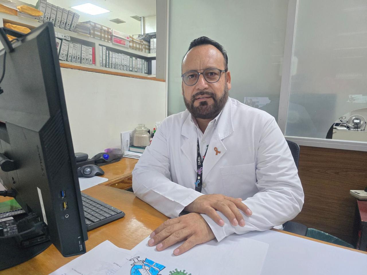 José Luis Varela Medina, coordinador auxiliar de Vigilancia Epidemiológica del IMSS