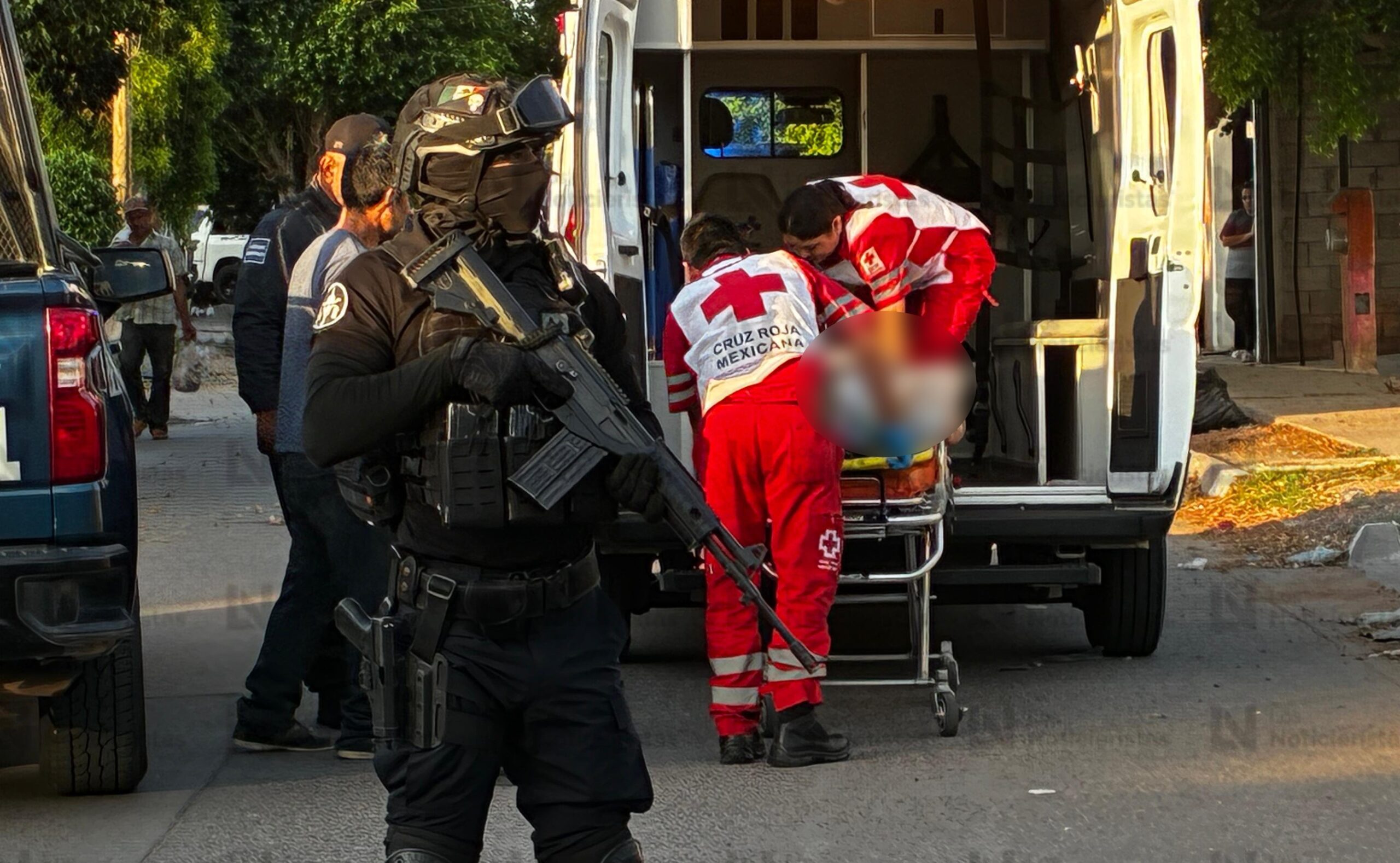 joven baleado en las mananitas en los mochis