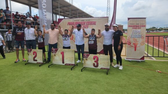 “Estamos orgullosos de los paratletas”: Alcalde de Culiacán presente en Estatales de Paranacionales Conade 2025