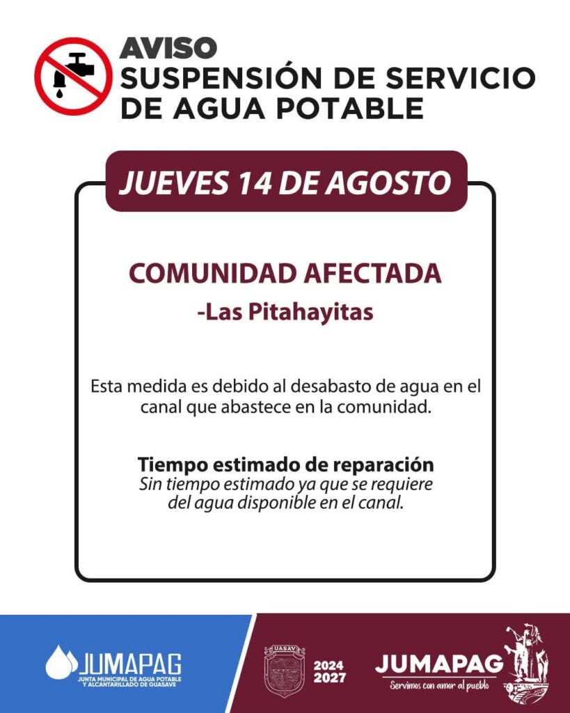 agua potable