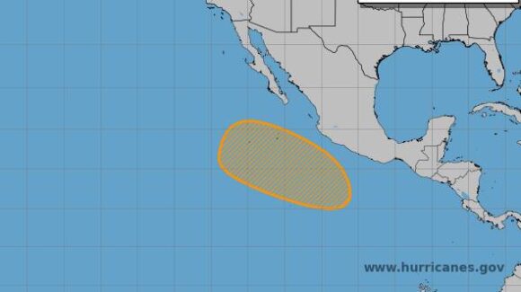 ¡Aumenta, pero…! Posible tormenta Juliette en el Pacífico se aleja de México