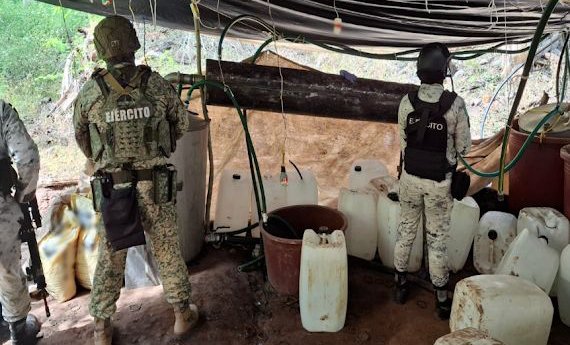 laboratorio decomisado en culiacan ejercito