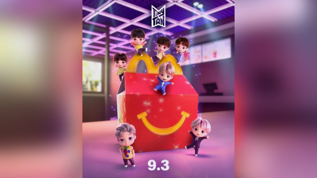Cajita Feliz de BTS TinyTAN