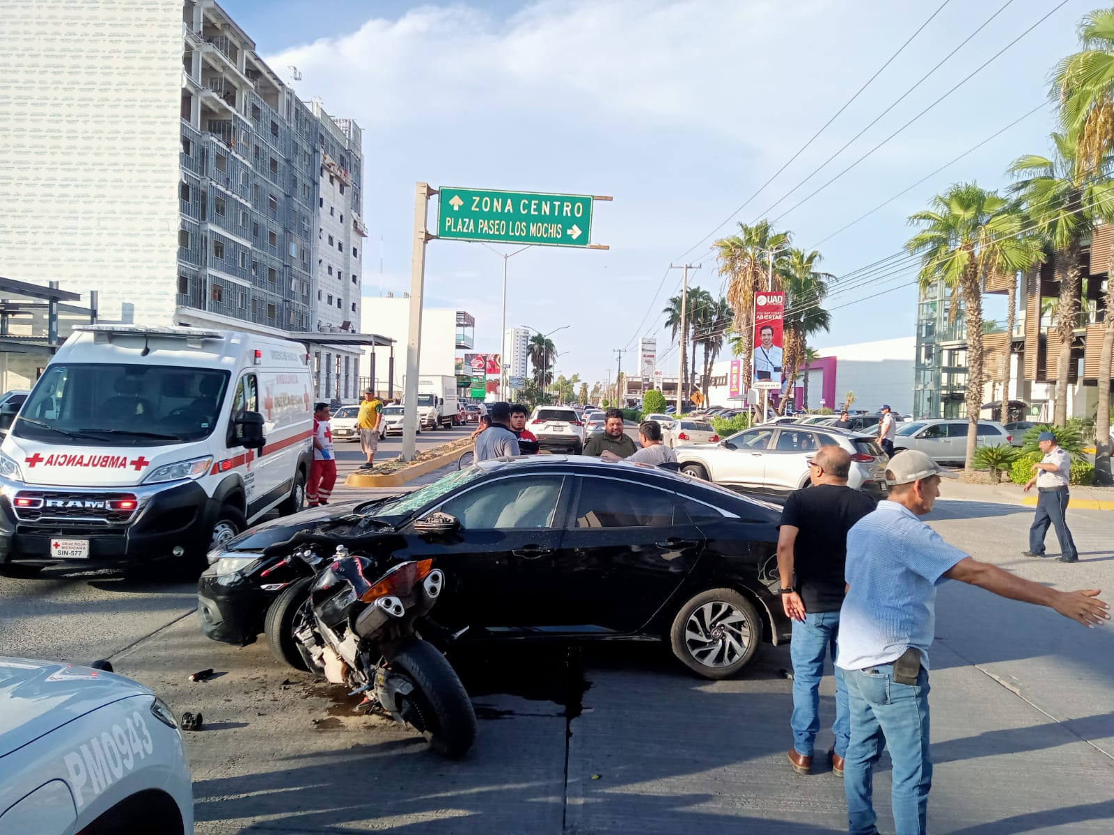 Accidente en Los Mochis