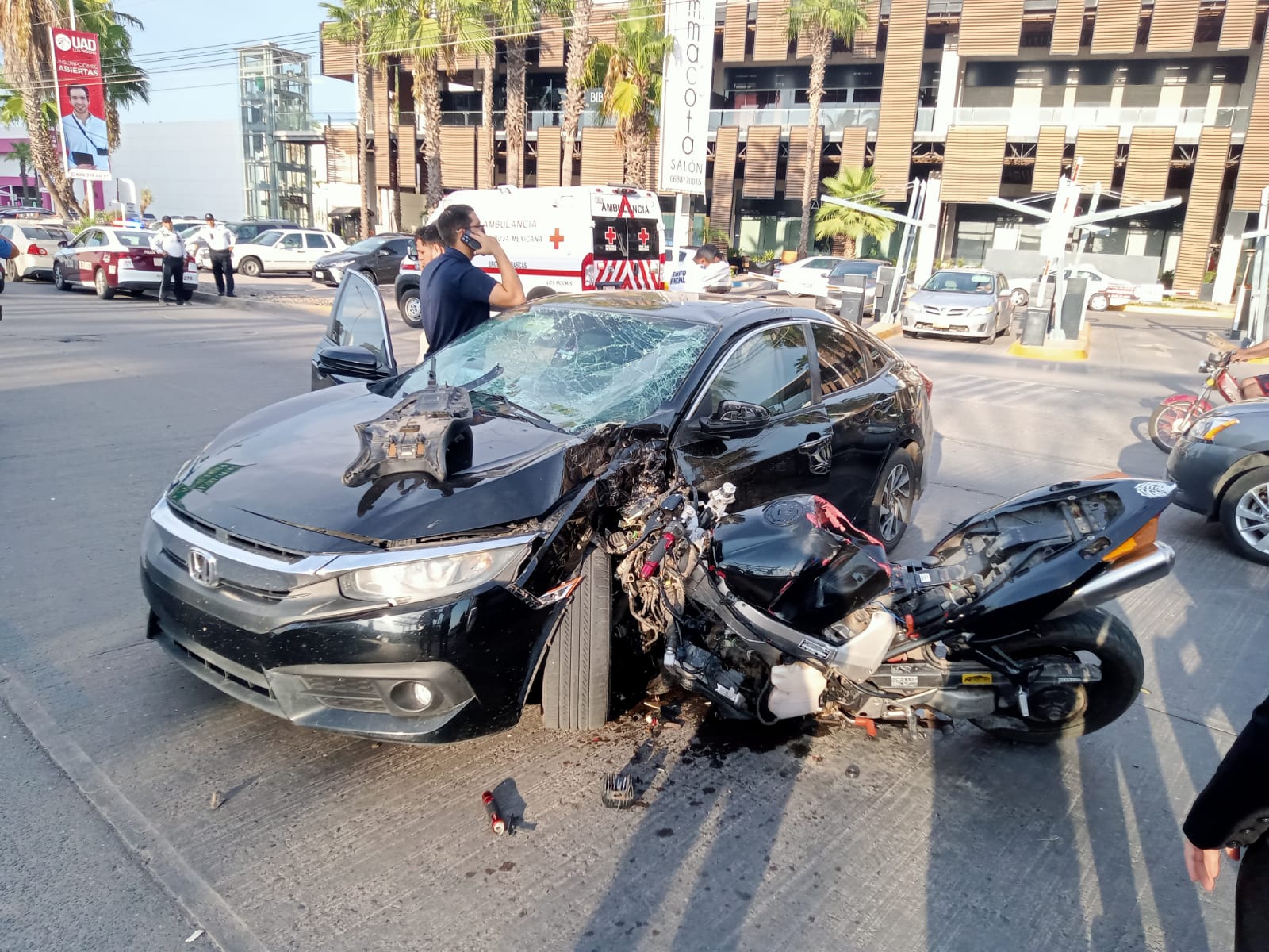 Accidente en Los Mochis