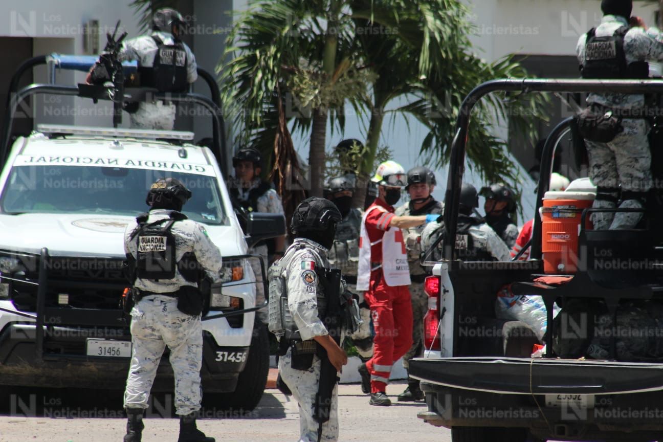 Dos lesionados en operativo en la Isla Musala de Culiacán