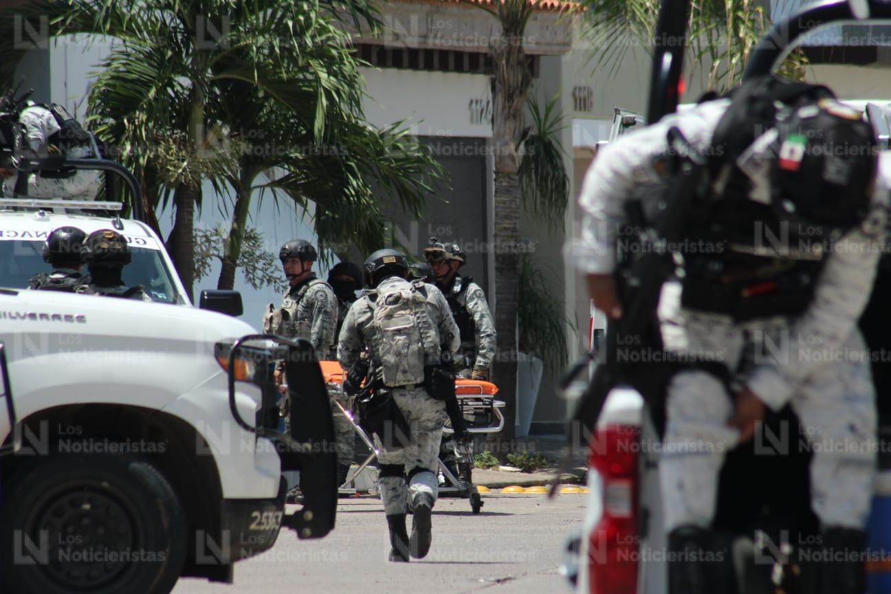 Dos lesionados en operativo en la Isla Musala de Culiacán