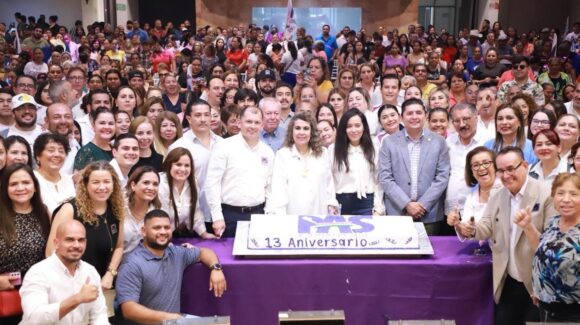 ¿Se cocina una alianza? Líderes de PRI, PAN y PT acompañan al PAS en su aniversario