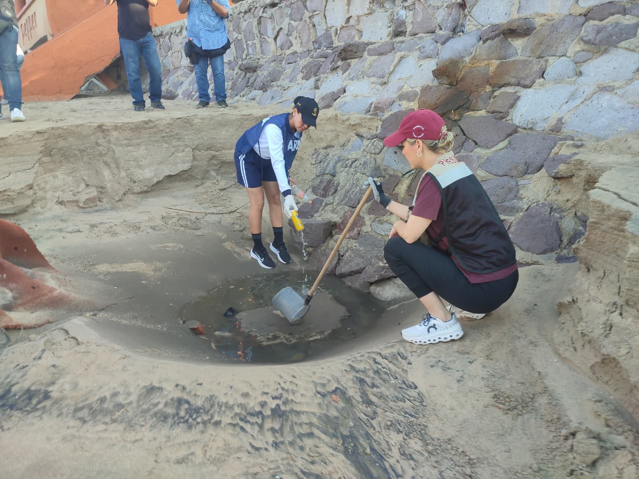 limpieza en zona dorada mazatlan alcaldesa
