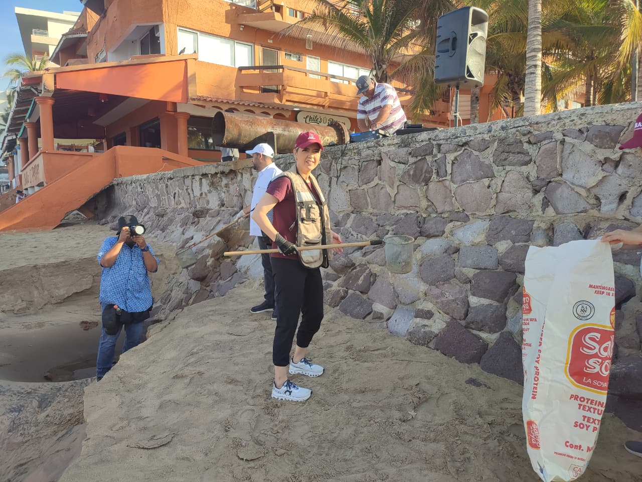 limpieza en zona dorada mazatlan sin