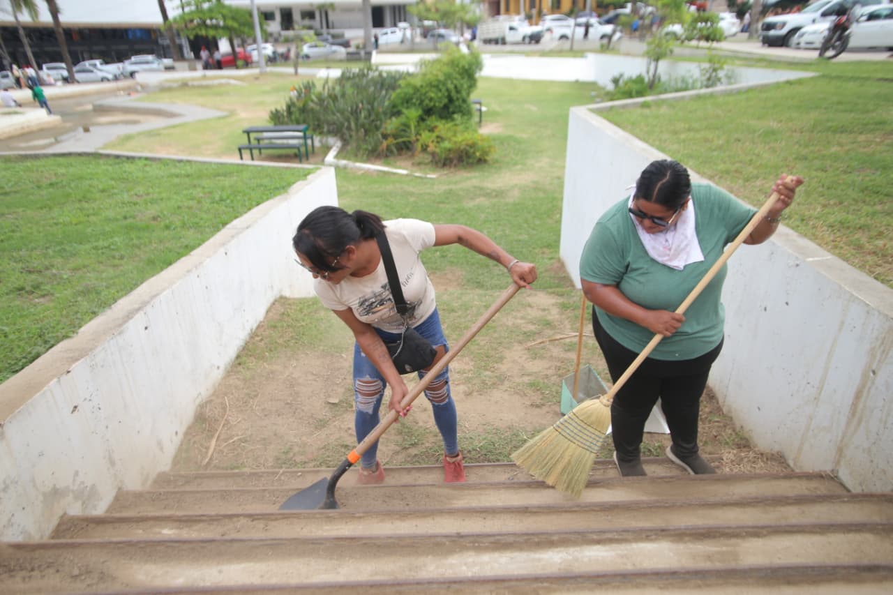 Limpieza de parques y jardines