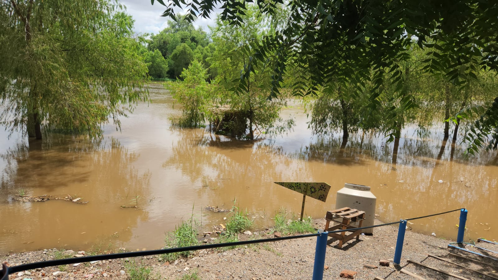 río Sinaloa en Guasave