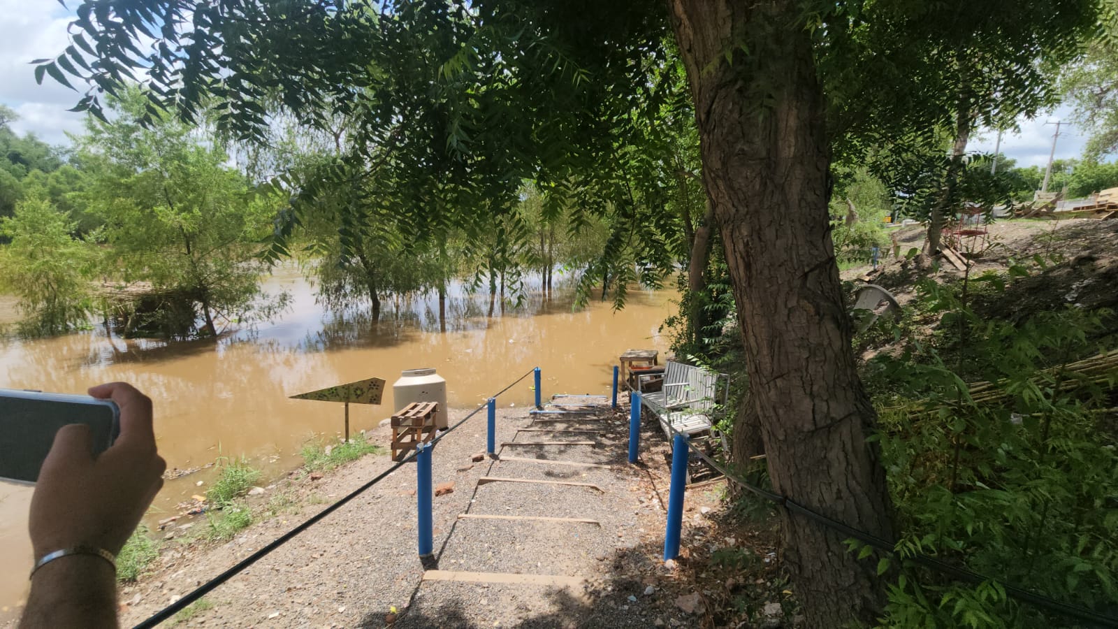 río Sinaloa en Guasave