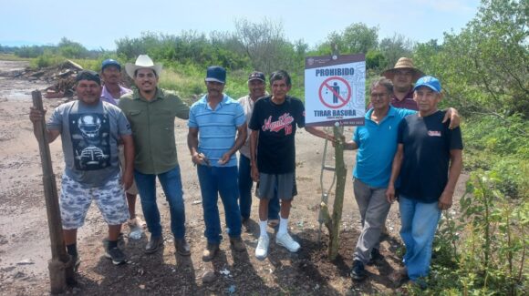 ¡Cero basura en las marismas! Exhorta Gobierno de Mazatlán a denunciar tiraderos clandestinos en El Walamo
