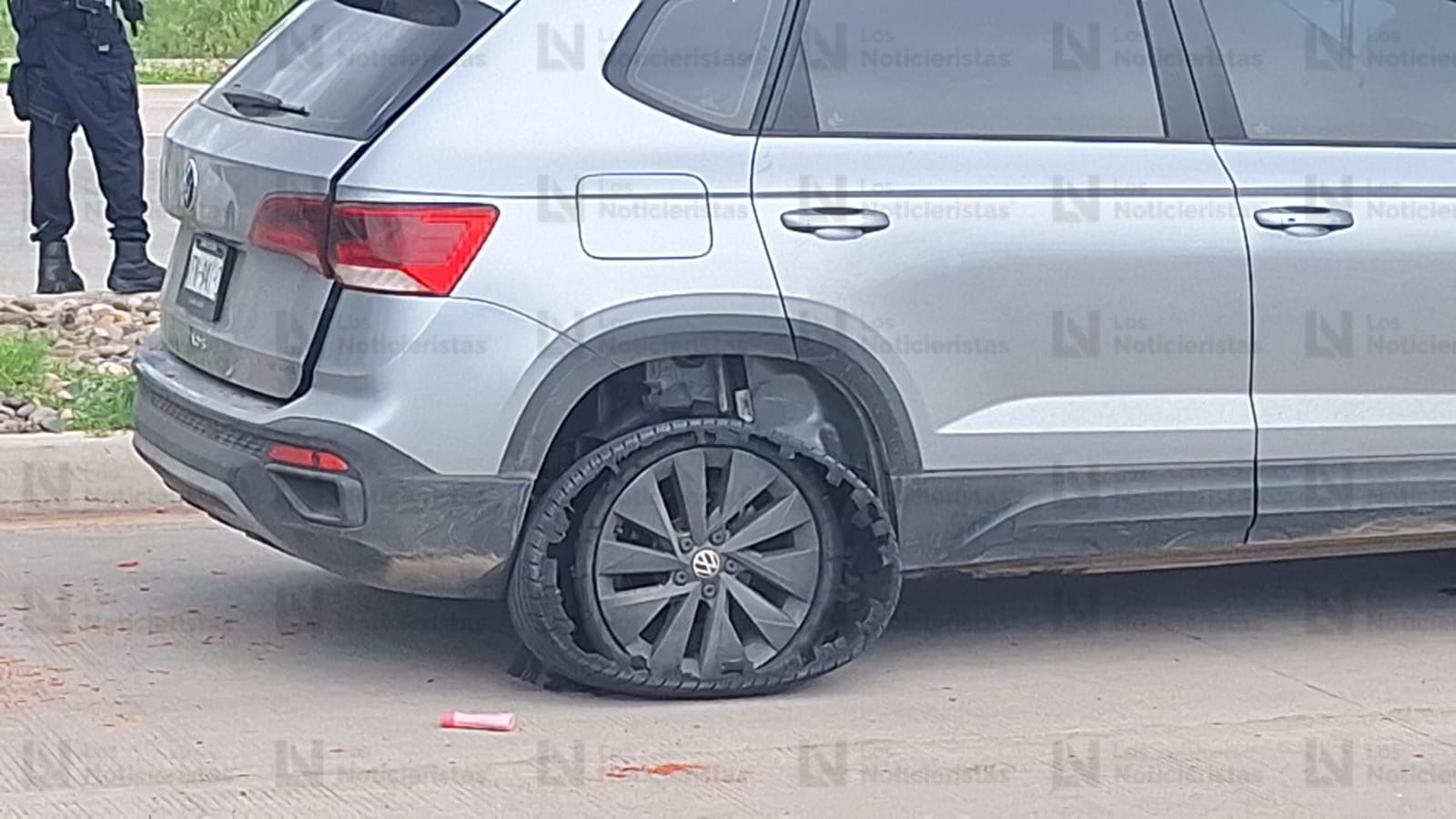 Aseguran una camioneta tras balacer al norte de Culiacán