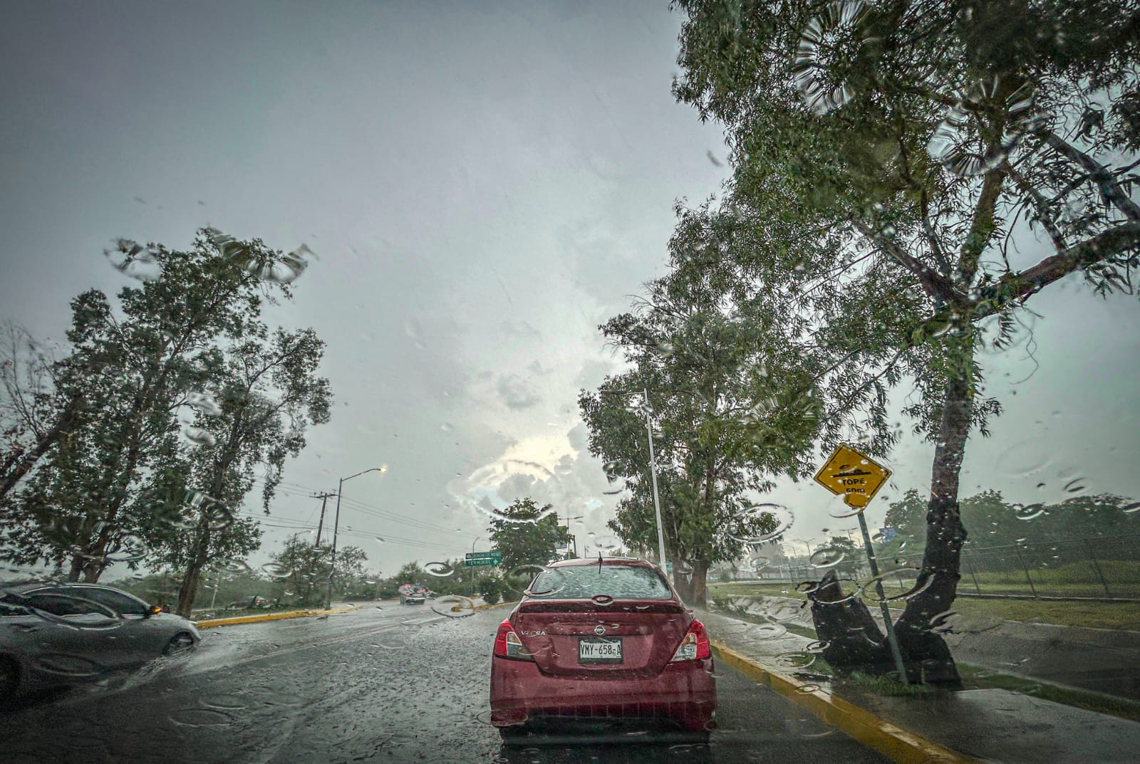 Lluvia en Culiacán