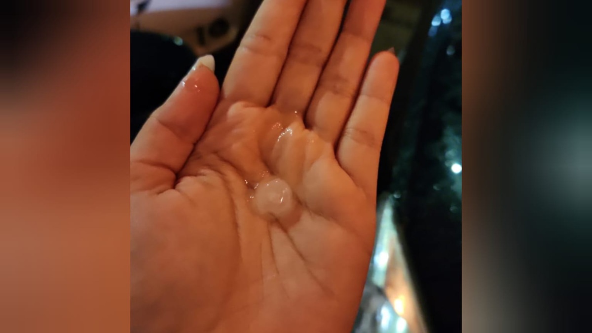 Lluvia con granizo en Culiacán