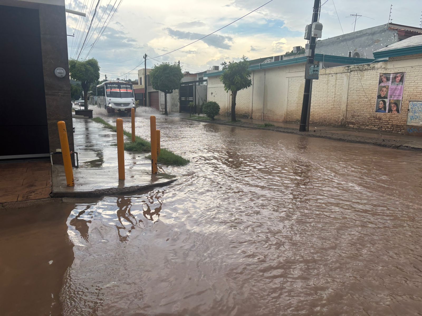 Lluvia en Culiacán