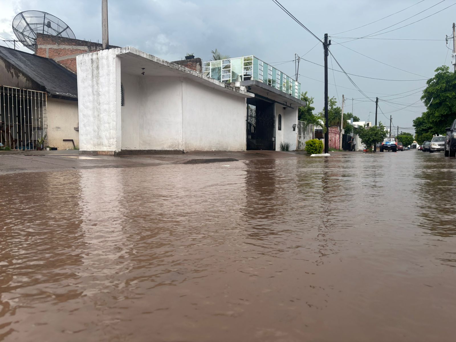 Lluvia en Culiacán