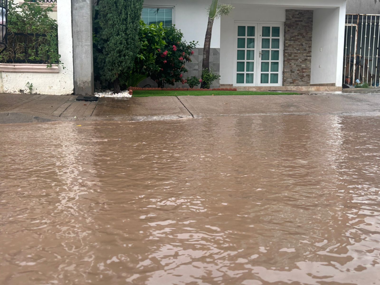 Lluvia en Culiacán