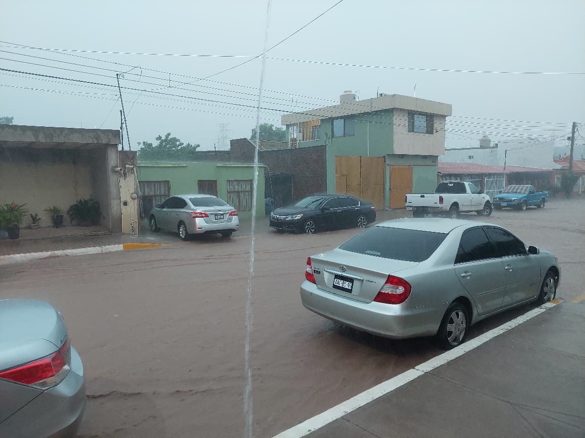 Lluvia en Guamúchil