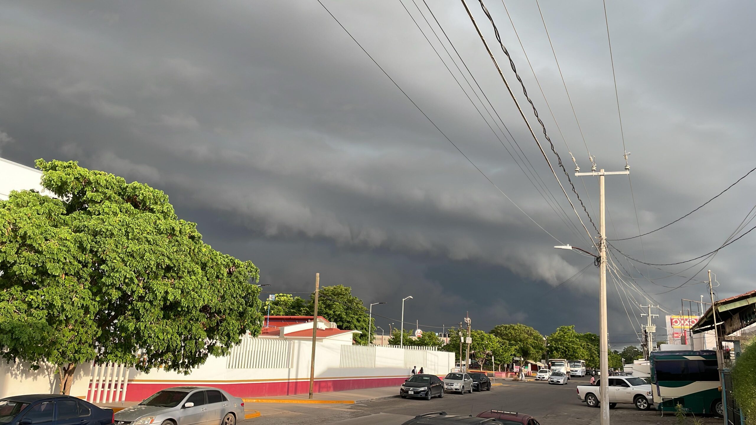Lluvia en Guasave