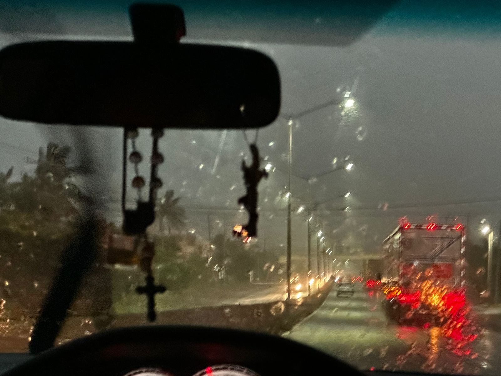 Lluvia en Mazatlán