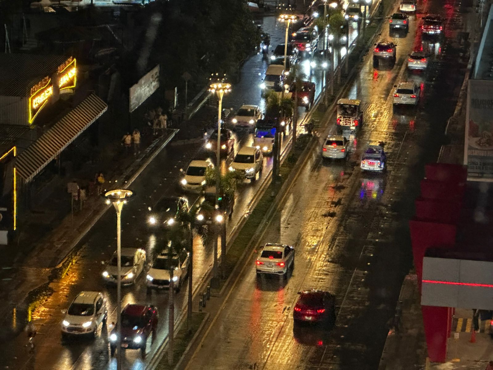 Lluvia en Mazatlán