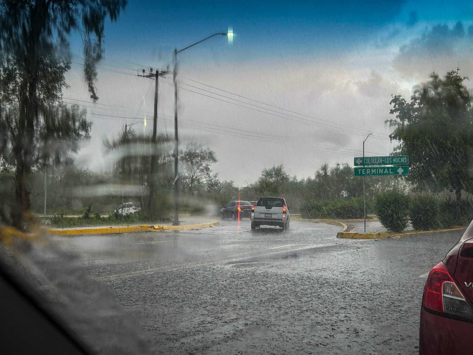 Lluvia en Culiacán