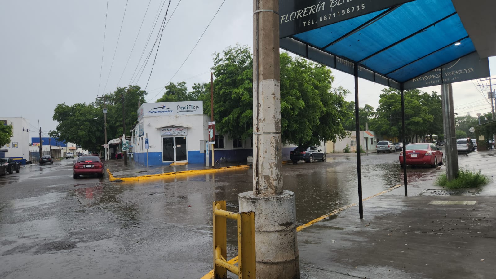 Lluvia en la ciudad