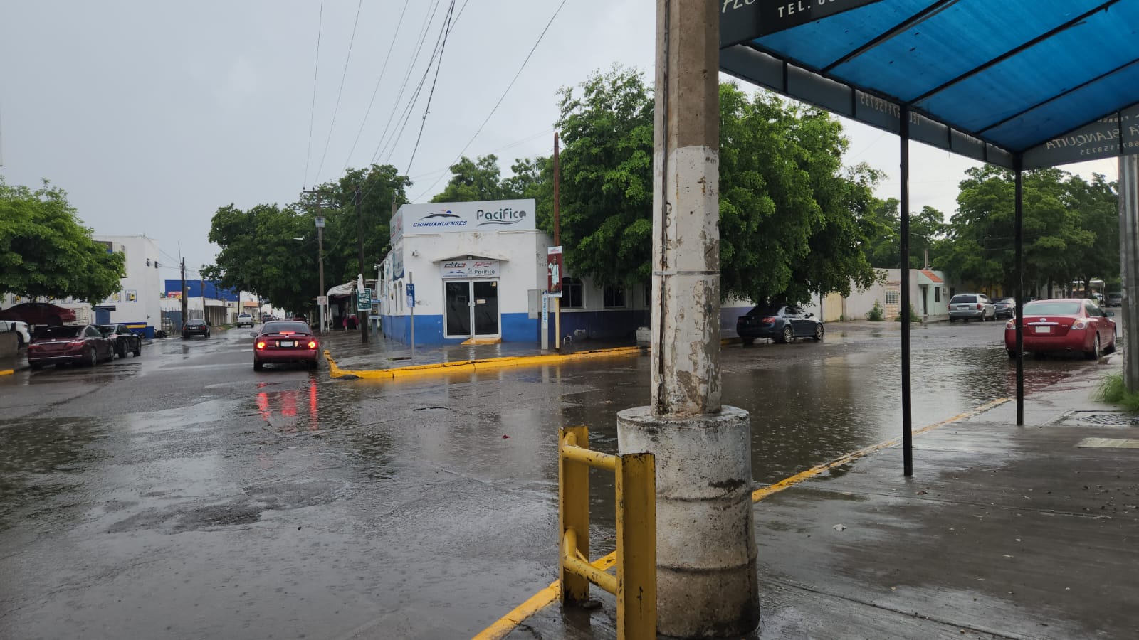 Lluvia en la ciudad