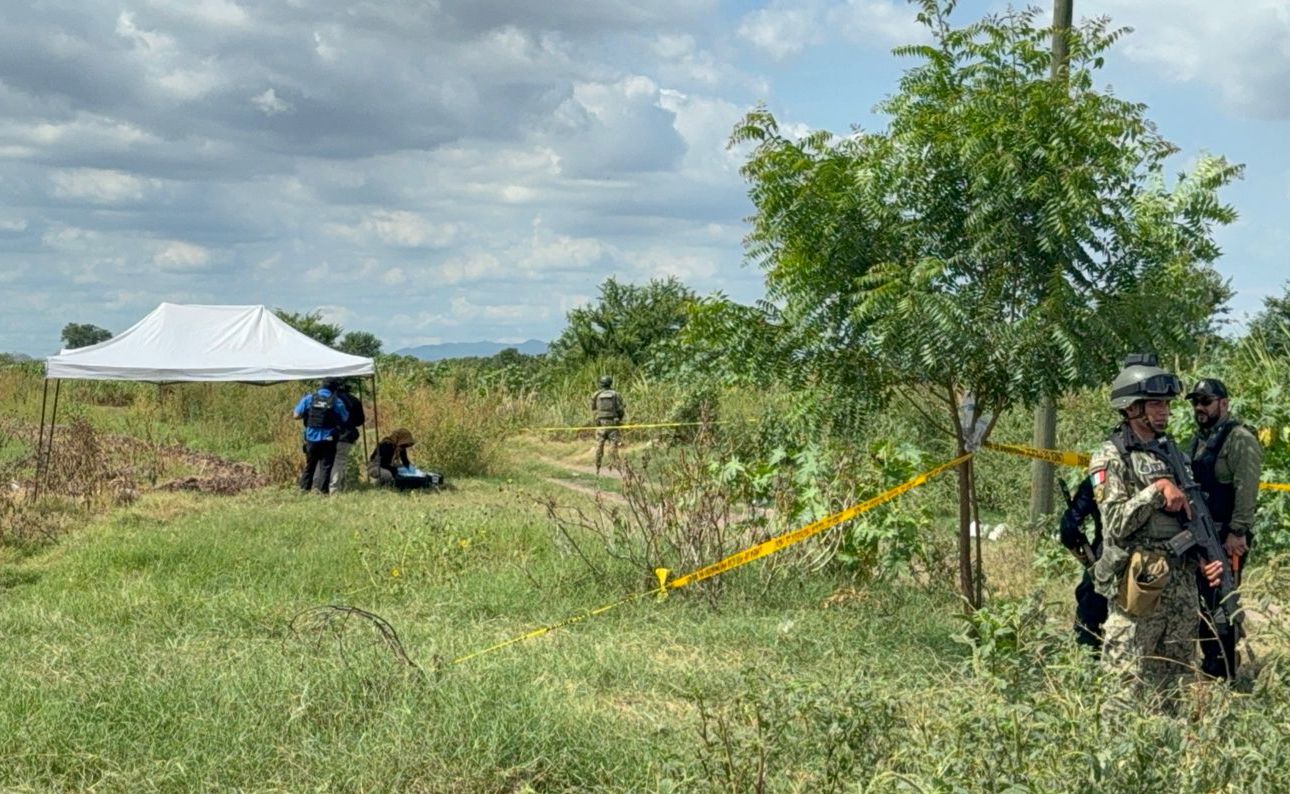 Localizan osamenta en Villa Juárez, Navolato