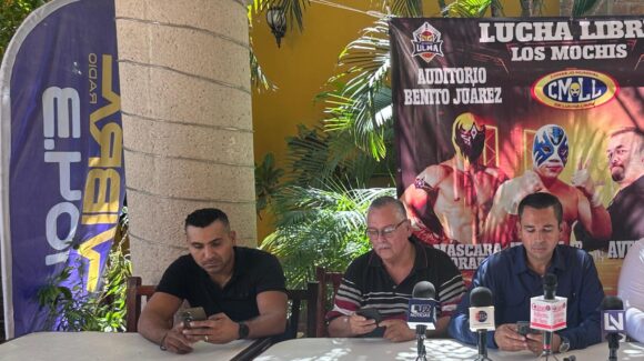 Grandes estrellas del CMLL llegan al Auditorio Benito Juárez en Los Mochis