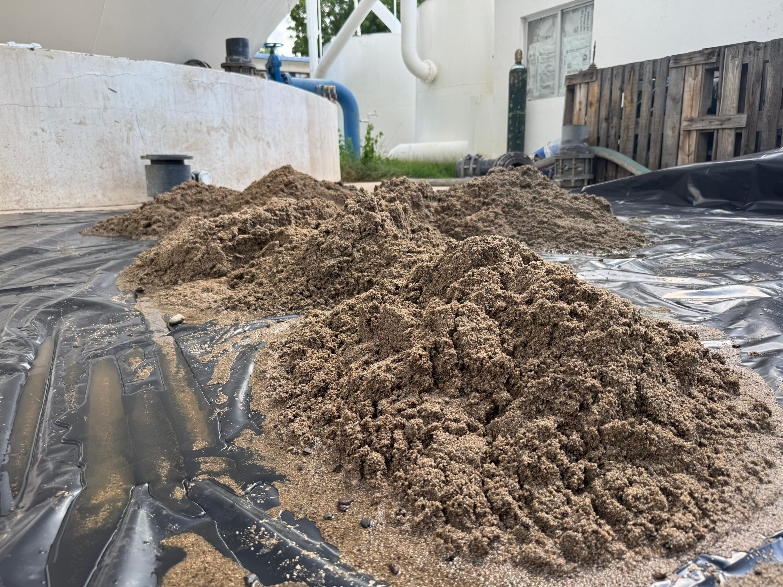 Dan mantenimiento a planta potabilizadora de El Fuerte
