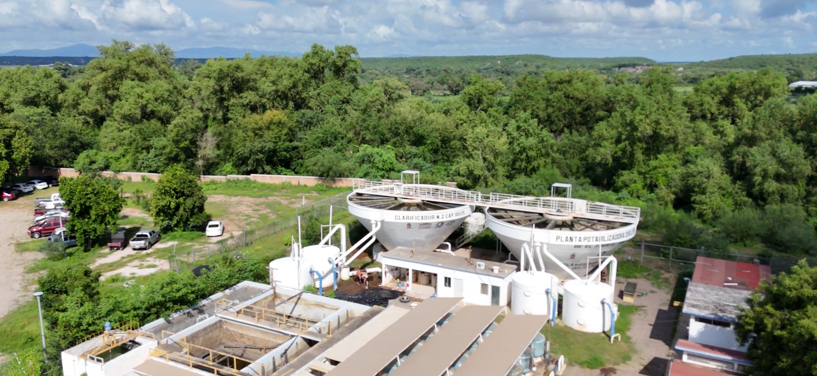 Dan mantenimiento a planta potabilizadora de El Fuerte