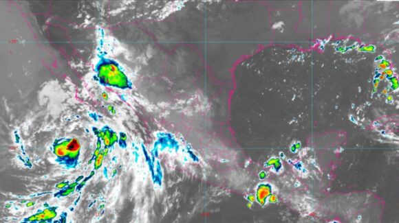 Tormenta tropical Ivo genera lluvias intensas en varias regiones de México