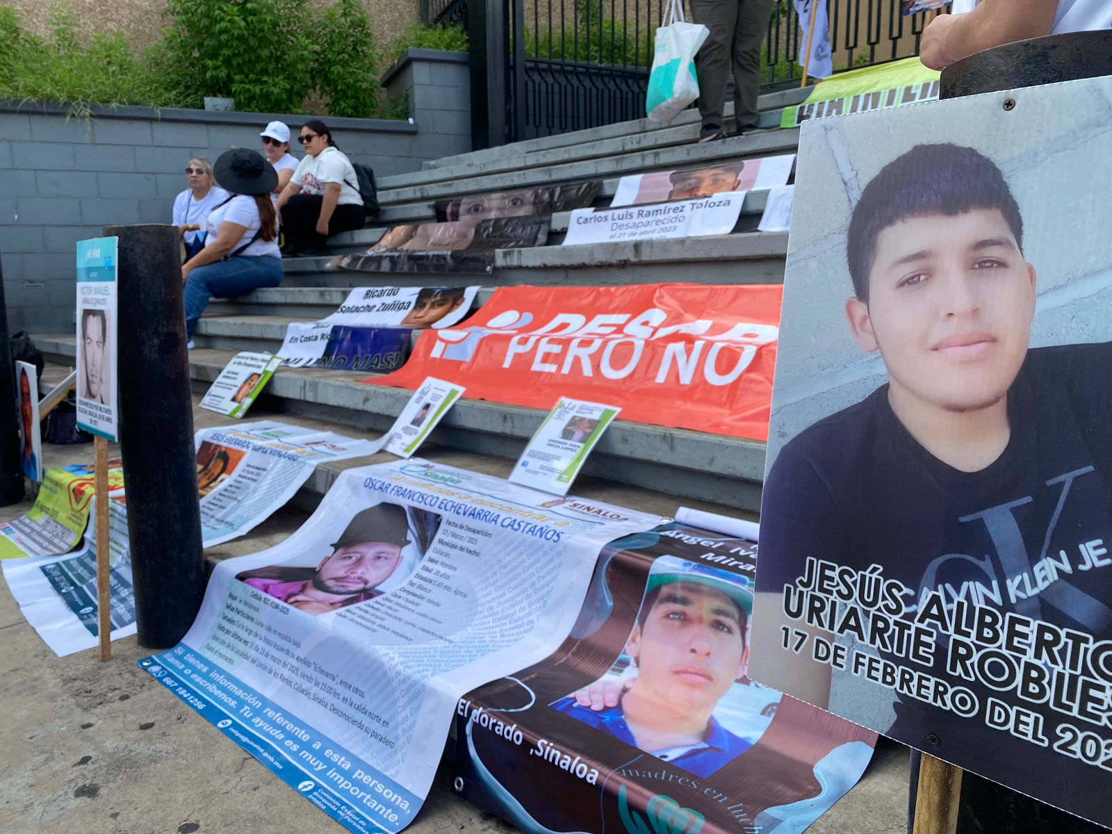 Marcha del Día Internacional de las Víctimas de Desaparición Forzada este sábado 30 agosto, en Culiacán