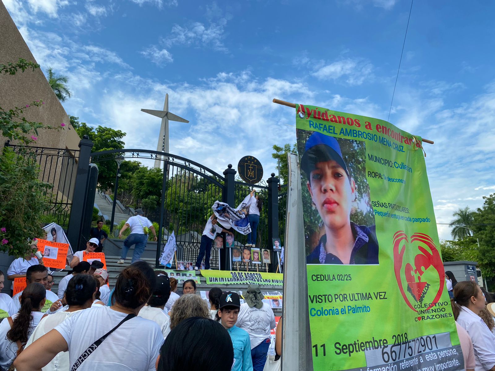 Marcha del Día Internacional de las Víctimas de Desaparición Forzada este sábado 30 agosto, en Culiacán