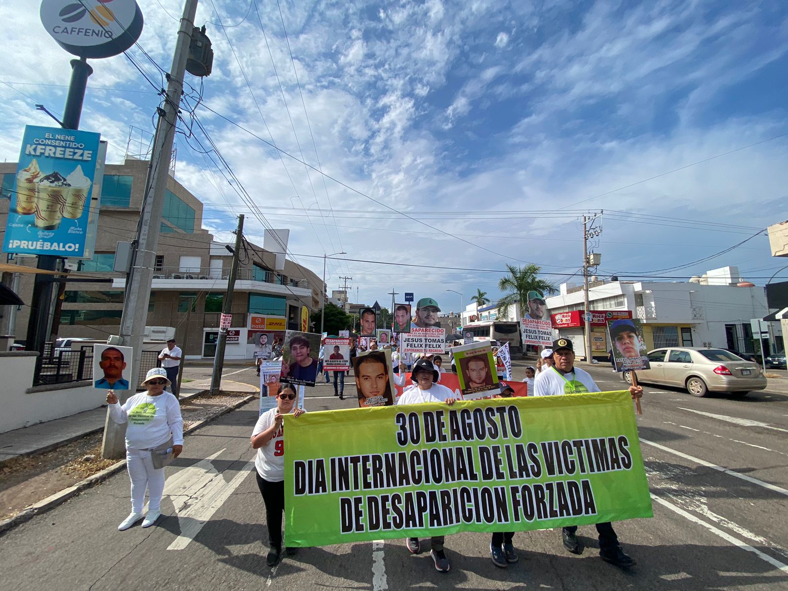 Marcha del Día Internacional de las Víctimas de Desaparición Forzada este sábado 30 agosto, en Culiacán