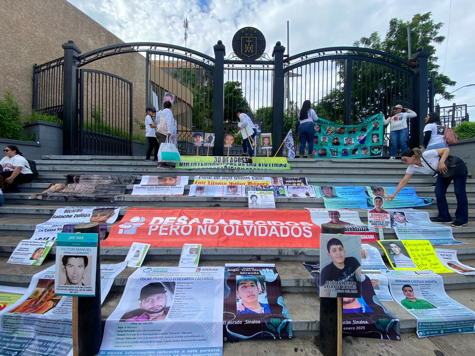Marcha del Día Internacional de las Víctimas de Desaparición Forzada este sábado 30 agosto, en Culiacán