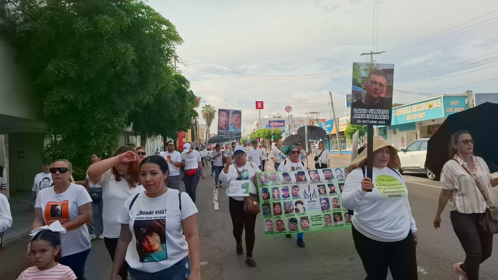 Marcha del Día Internacional de las Víctimas de Desaparición Forzada este sábado 30 agosto, en Culiacán