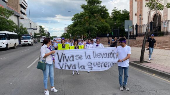 Con marcha pacífica exigen el regreso de Patricia, Denisse y Francisco; familia desaparecida en Culiacán