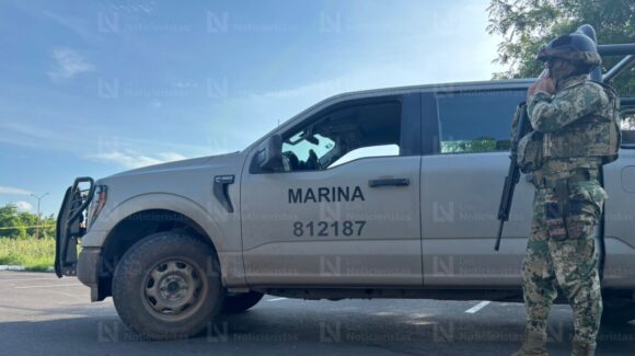 Tras enfrentamiento Marina abate a un presunto delincuente en Navolato y detiene a diez