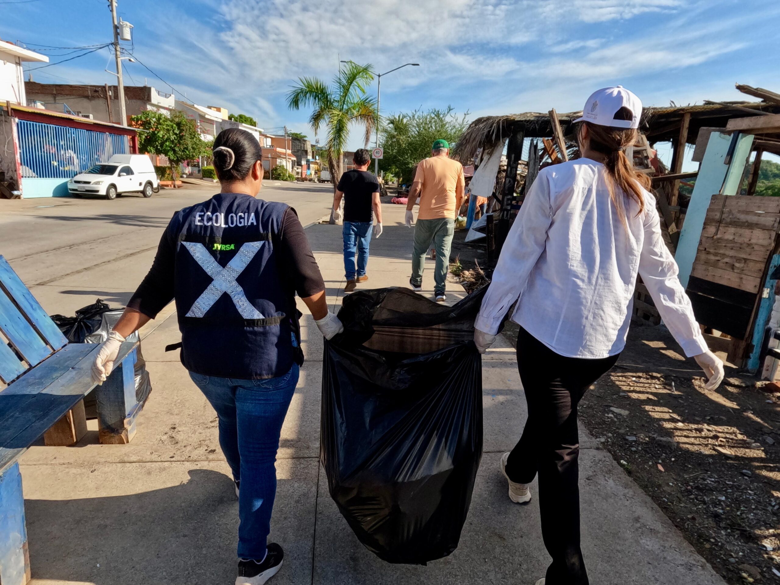 "Mazatlán te quiero limpio" llega a cinco sectores