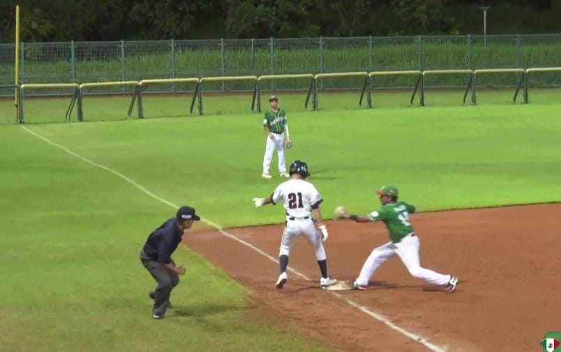 mexico ante corea en mundial udoce en taiwan jugada