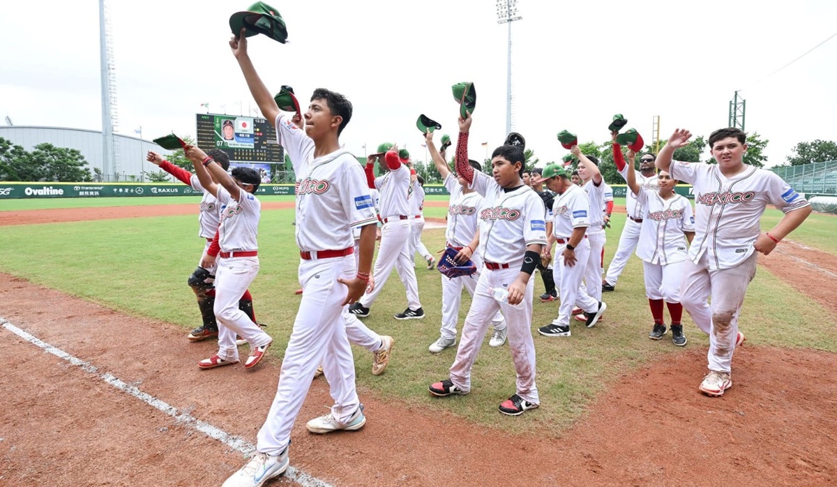 México queda en el quinto lugar en el Mundial de Beisbol U12, en Taiwán