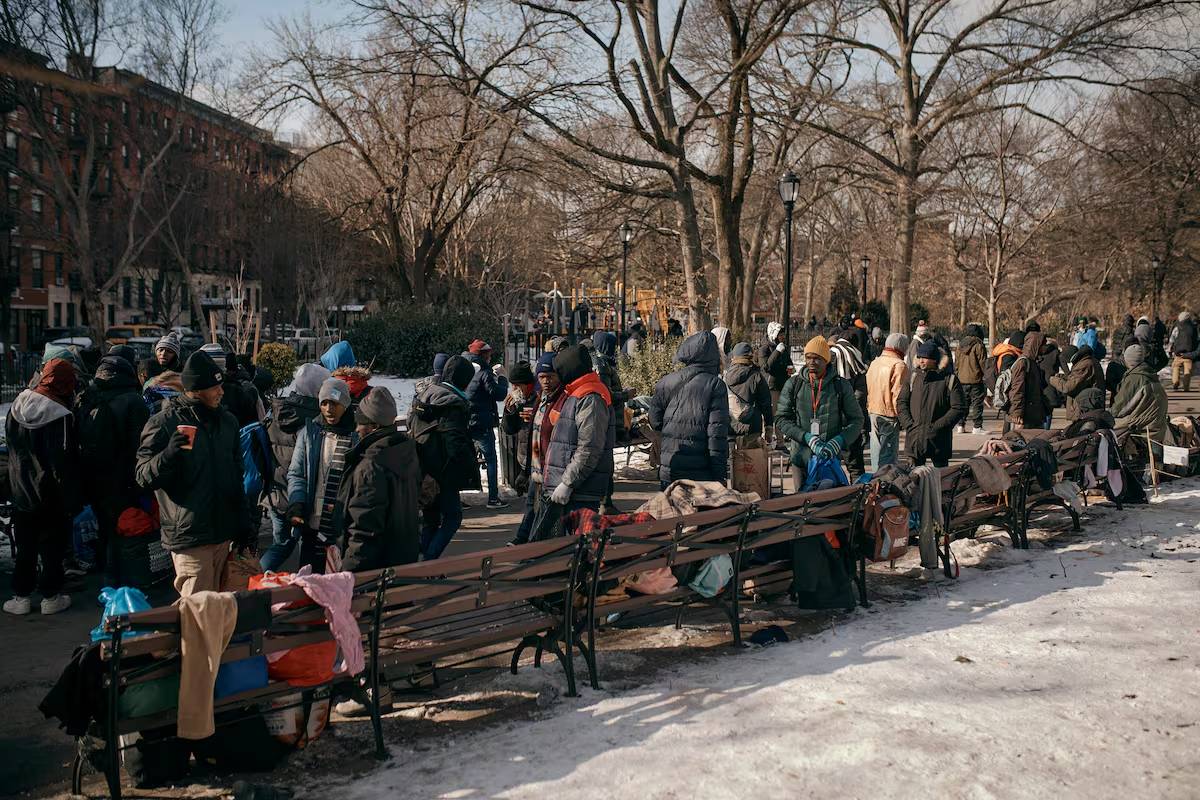 migrantes en Nueva York