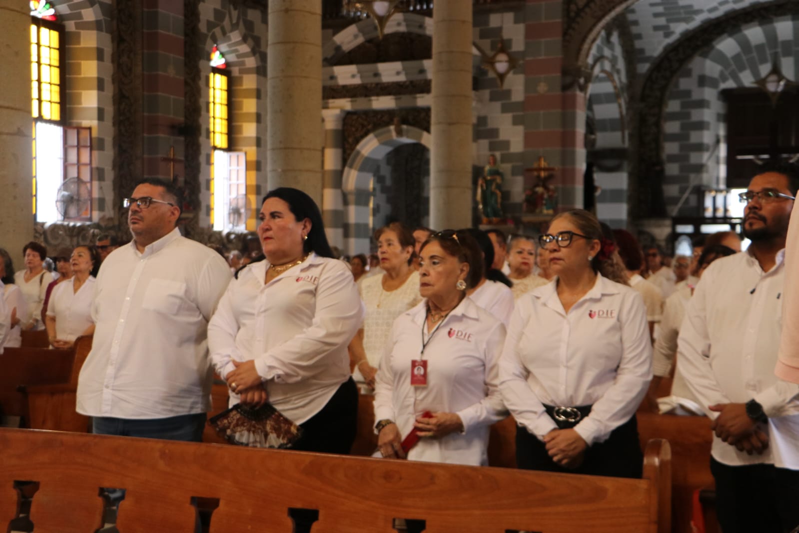 Adultos mayores celebran el Día de los Abuelos con misa en la Catedral de Mazatlán